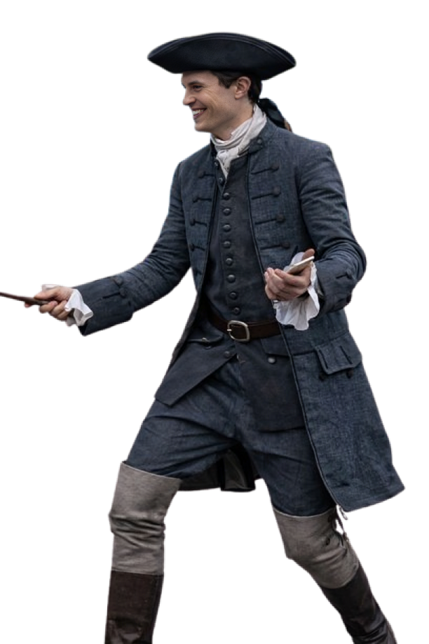 Outlander Lord John Grey Long Coat - Image 3